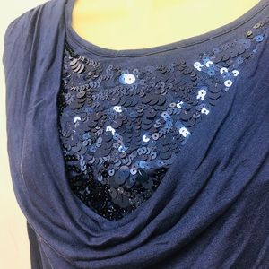 George ladies blue blouse S